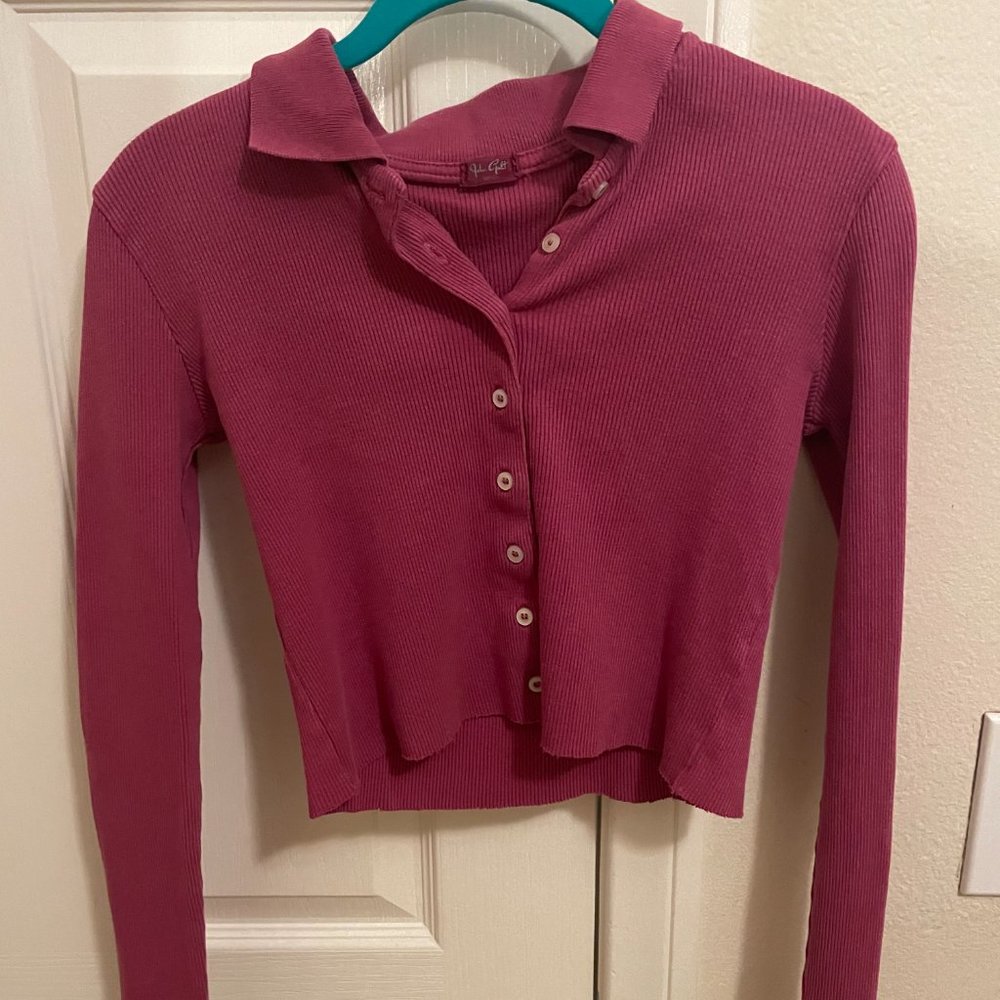 Brandy Melville Button Up Long Sleeves - One Size